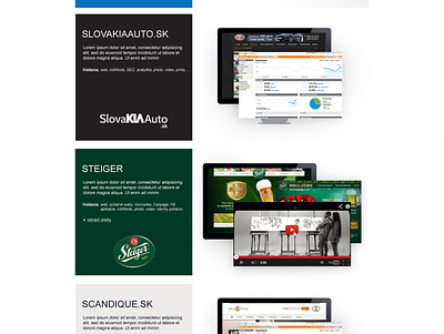 Advertus - redesign of testimonials design testimonials webdesign