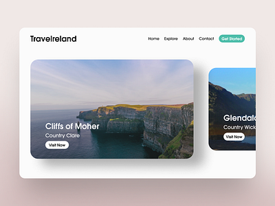 Travel Ireland - Landing Page