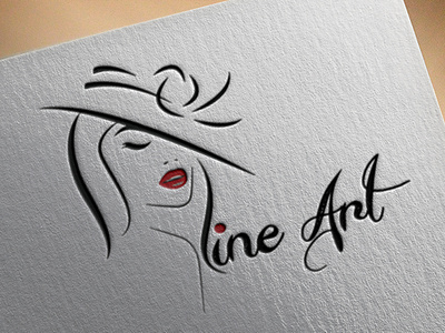 line art logo calligraphy creative logo lineart logo logo design typogaphy