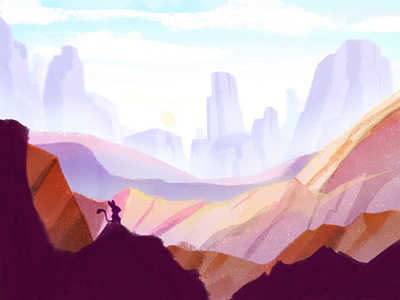 Desert Adventurer character concept illustration procreate visualdevelopment