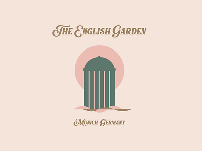English Garden Postcard