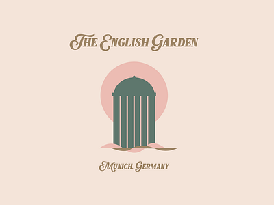 English Garden Postcard