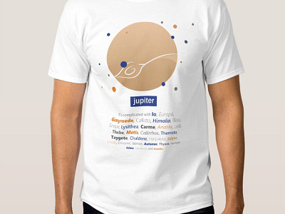 Jupiter's Wives - AKA Planet Jupiter and its' moons. astronomy funny geeky humor jupiter nerd nerdy planet planets shirt space t shirt
