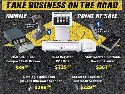 Mobile POS Hardware - Email Design ad ecommerce email hardware photoshop pos hardware spotlight tech