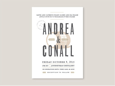 Wedding Invitation card grunge invitation label logo rustic wedding wedding invitation whiskey