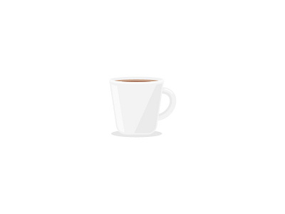 Coffee coffee cup icon illustration morning routine simple