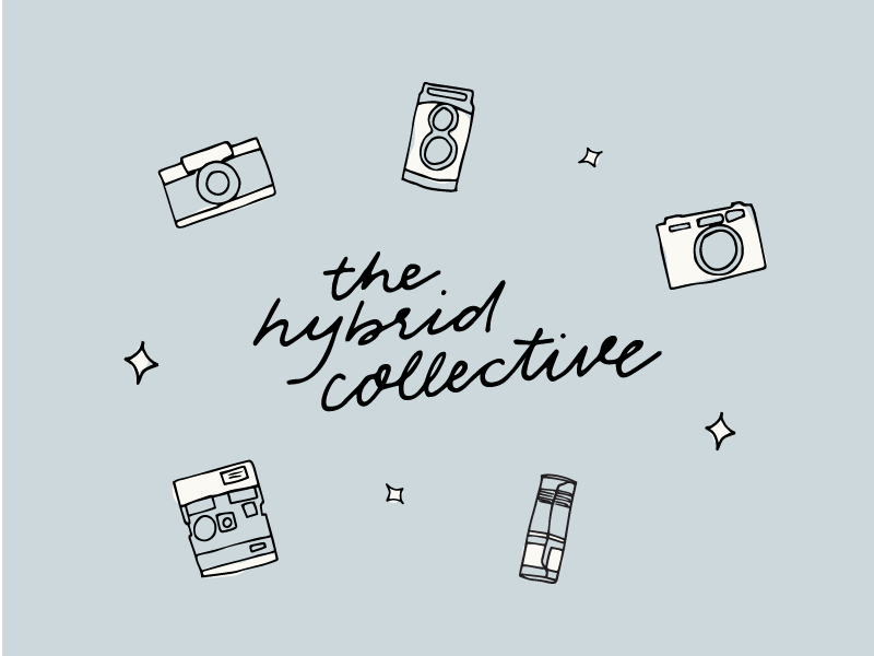 The Hybrid Collective hand lettering film digital camera photography illustration