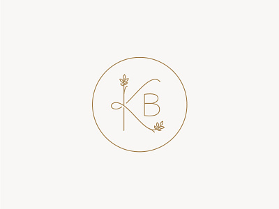 KB Monogram by Viola Hill Studio for Palm & Co. on Dribbble