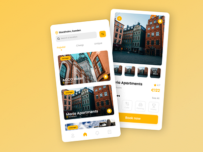 Hotel App beginner design graphic design hotel hotel app hotel app design