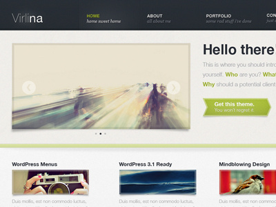 Virlina - Premium Wordpress Theme