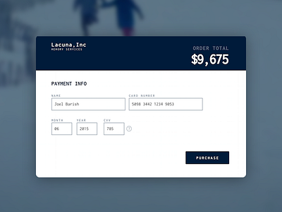 Payment Checkout Form credit card dailyui design minimal montauk payment ui