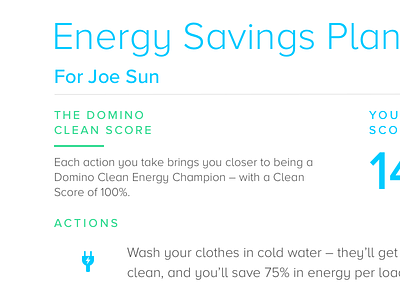Energy Savings Plan clean design energy graphic minimal print