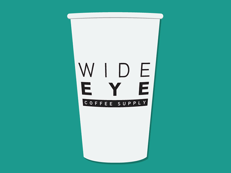 Wide Eye Coffee Supply - Cup motion sleeve cup supple coffee eye wide