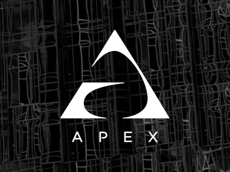 APEX alphabet apex logo project