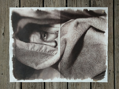 Van Dyke Brown alternative brown dyke hand made photo print process van