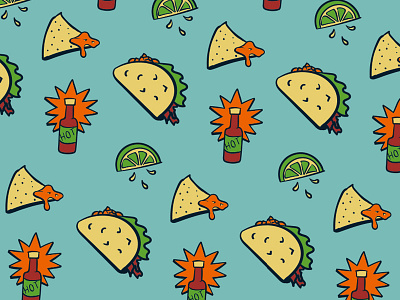 HOT apparel boxers fun hollister hot illustration lime mexican repeat sauce taco underwear