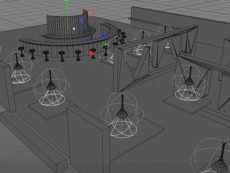 VIAL - WIP learning progress in work wip vial lounge modeling c4d cinema4d