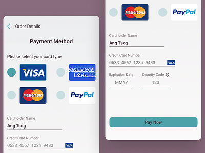 Credit Card Checkout checkout dailyui ui visual design
