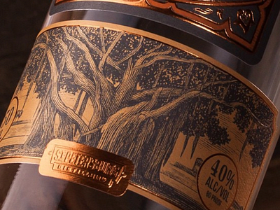 Banyan Reserve Label illustration