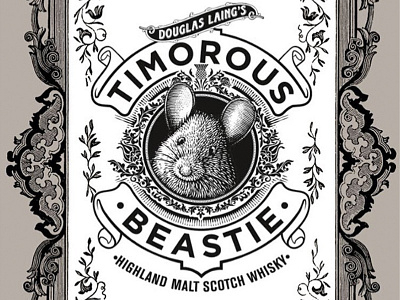 Timorous Beastie artwork engraving etching graphic design illustration illustrator line art linocut logo scratchboard steven noble woodcuts