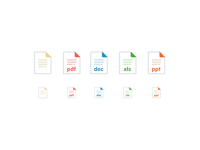 Document Icons document icon