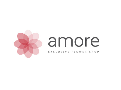 Amore Branding amore branding exclusive flower flower shop logo modern niche rich