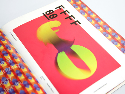 Magazine FFFF00 design ffff00 graphic magazine print