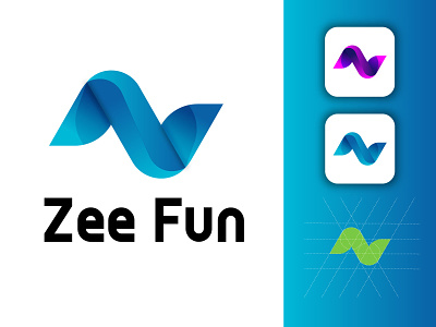 Modern Z Letter Logo logodaily