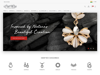 Jewelery Site category ecommerce theme jewellery module section template web template website website banner