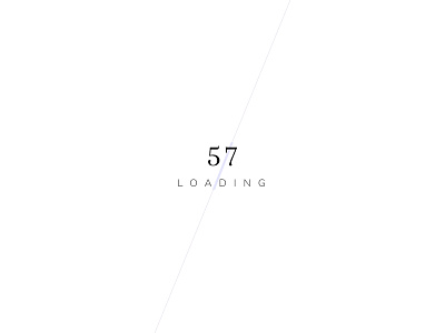 Loading Screen clean indicating loader loading loading animation loading icon minimal number progress screen splash web site loader web template