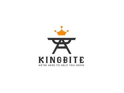 kingbite logo - Digital agency logo 3d animation brand concept branding digital agency logo digital marketing fashion graphic design illustration logo motion graphics typography ui