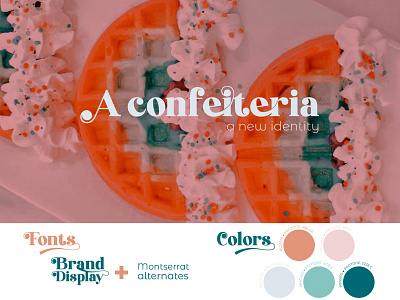 A confeiteria - Visual Identity branding design icon illustration logo typography vector