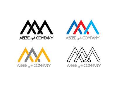 ABEB Company Logo, Letter Logo