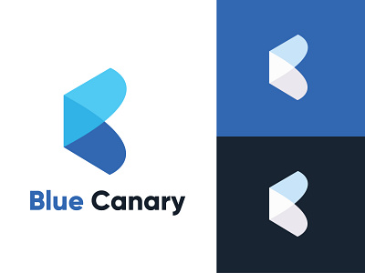 Blue Canary logo app design barnd identy brand identity business logo company logo creative minimal minimalist logo modern unique logo