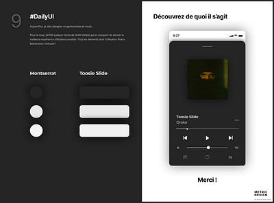 Music Player Page :: DailyUI 9 design design app figma inspiration music music app music app design music app ui music application music player music player app music player design music player ui ui ui ux uidesign uiux ux ui uxdesign uxui