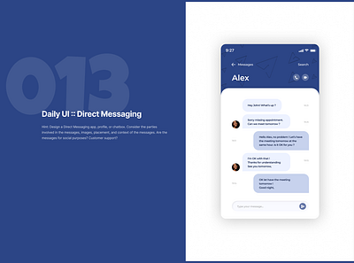 Direct Message :: DailyUI 013 design design app figma inspiration message message app messages messaging messaging app messenger ui ui ux ui design uidesign uiux ux ux ui ux design uxdesign uxui