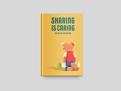 Sharing is Caring Illustration book cover cartoon children book illustration concept art design drawing illustration
