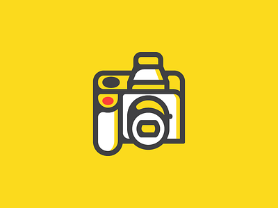 New gear! :) camera gear icon illustration lens line photo picture snap vector
