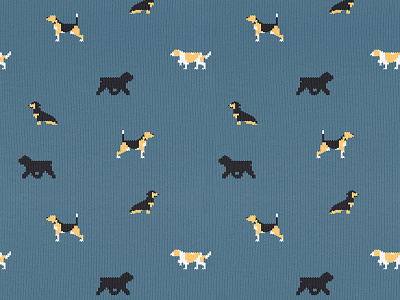 Dogs fabric