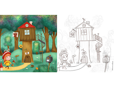 Illustration for the book book charater children design graphic design illustrtion kids
