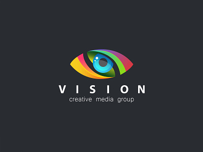Creative Vision Logotype concept 3d art branding design eye logo graphic design illustration illustrator logo ui ux vector vision vision concept vision logo