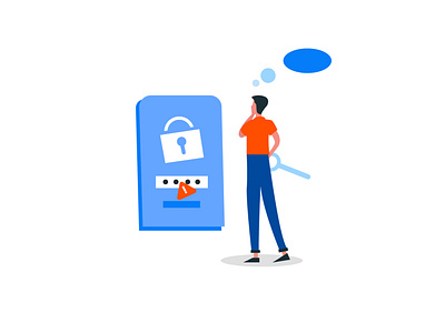 Forgot Password Illustration