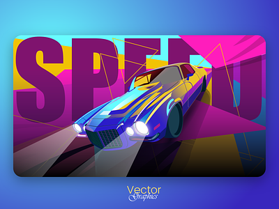 Super Speed Car adobe illustrator car graphicdesign illustration speed vector