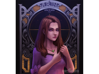 arin artwork background digitalpainting fantasy illustration portrait