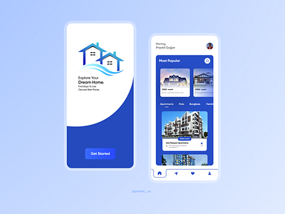 Real Estate App UI appui clean minimal mobile app ui real estate real estate app ui uiux uiuxdesign uiuxdesigner ux web