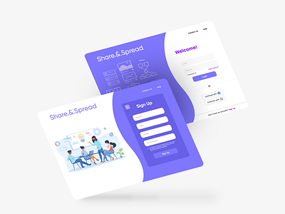 Share & Spread : An Educational Website clean design education illustration login logo minimal signup ui uiux uiuxdesign uiuxdesigner ux web website design websiteui webui webuidesign webuiux