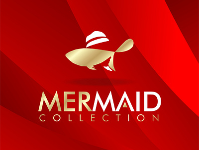 Mermaid Logo 1 advertising art branding design graphic design illustration logo minimal typography vector