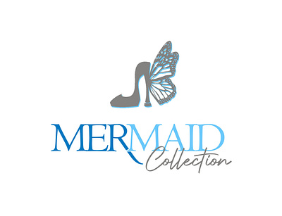 Mermaid Logo 2 advertising art branding design graphic design illustration logo minimal typography vector