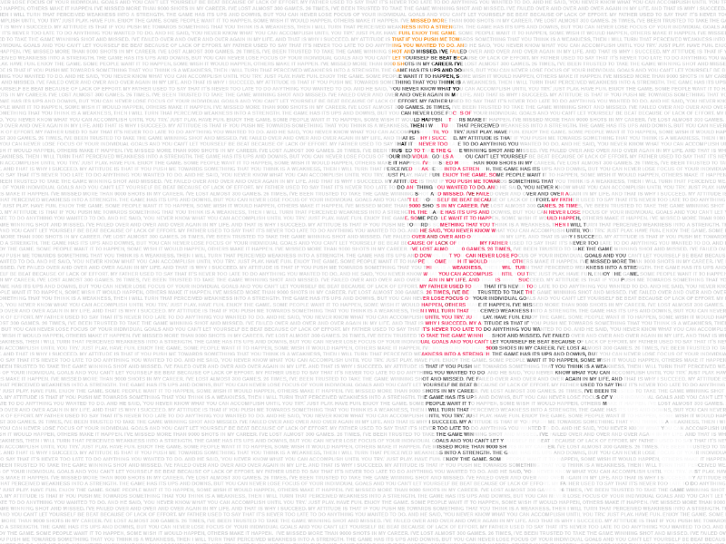 WIP - Air Jordan Typography Artwork