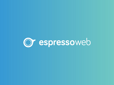 Espresso Web New Identity branding coffee espresso logo logo design gradient re brand identity web